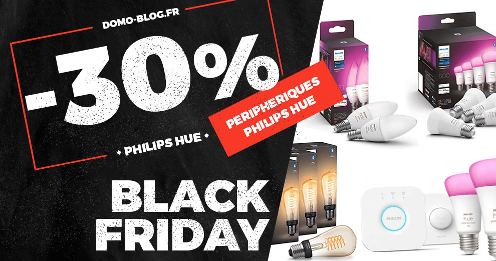 Black Friday : le kit Philips Hue est à prix sacrifié (durée ultra