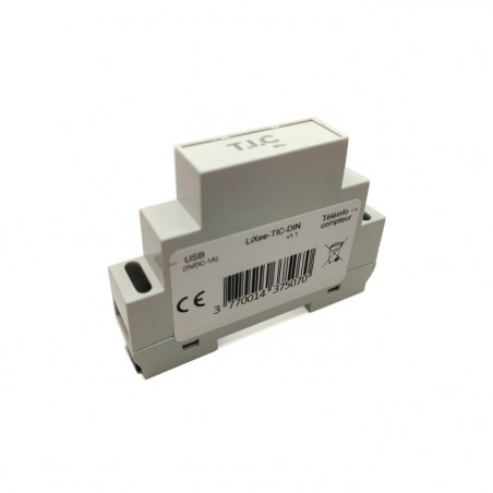 Lixee - Compteur Tic Sur Rail Din (Linky Ou Classique) - Compatible Jeedom / Eedomus