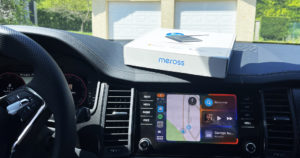 test-meross-mgs200-porte-garage-wifi-domotique-homekit-carplay-voiture-ios