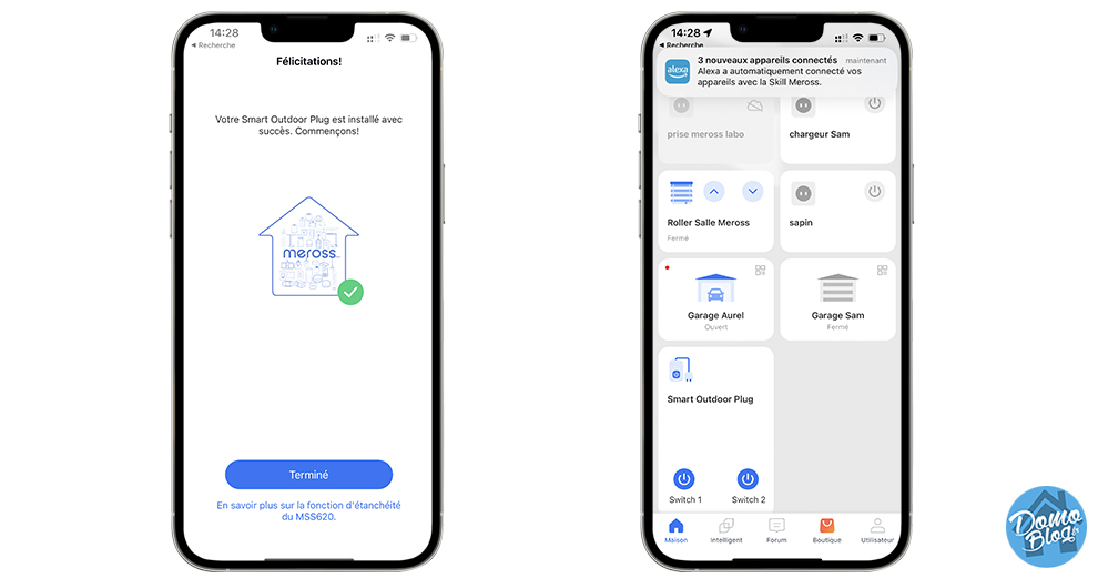 Promo : deux prises connectées Meross compatibles HomeKit à partir