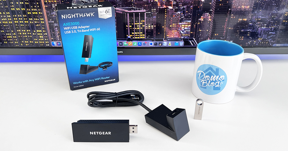 Netgear annonce un adaptateur WiFi 6E USB 3.0