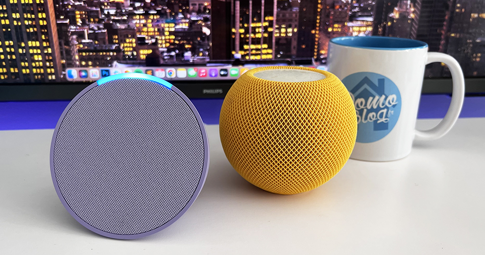 Echo Pop Enceinte connectée Bluetooth et Wi-Fi compacte au son riche, avec  Alexa