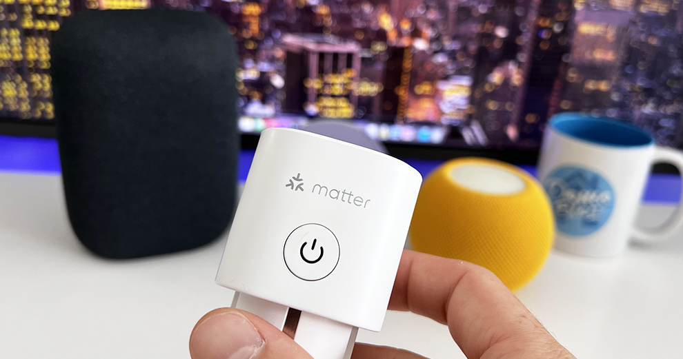 Meross Prise Connectée Matter (Type F), Prise WiFi avec Matter