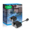 Prise extérieure double Zigbee Tuya + mesure de consommation (16A)