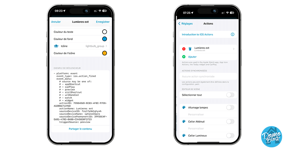 configuration-action-carplay-home-assistant-domotique-lumieres