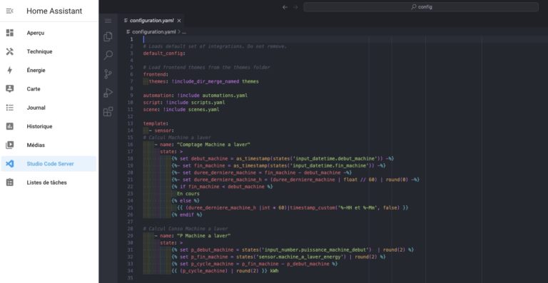 Utilisez Visual Studio Code pour personnaliser Home Assistant plus ...