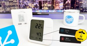 test-aqara-climate-sensor-w100-domotique-hoe-assistant-zigbee-thread-mqtt