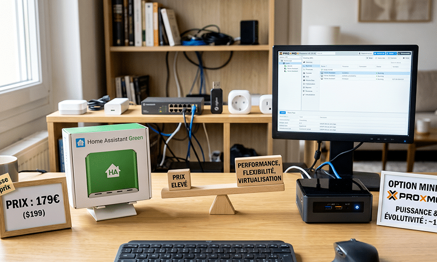 home-assistant-green-nouvelle-heusse-prix-comparaison-mini-PC-proxmox