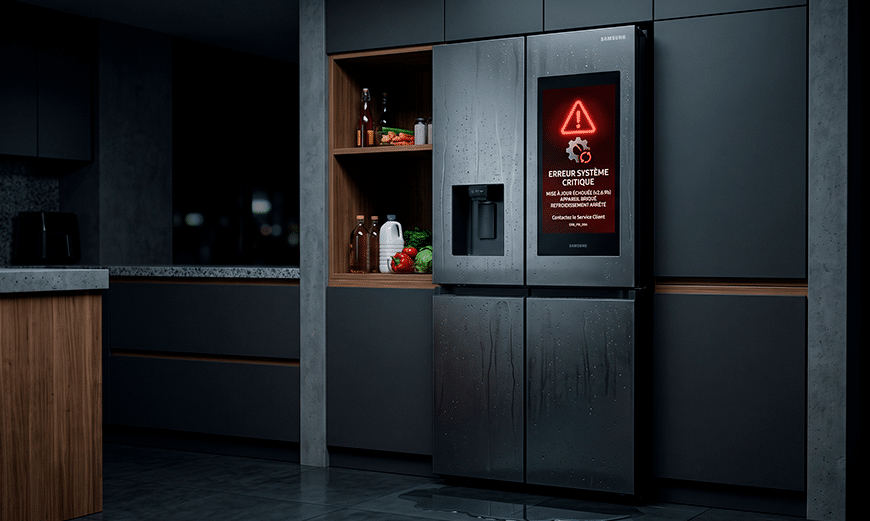 plantage-erreur-frigo-refrigerateur-samsung-iot-maj